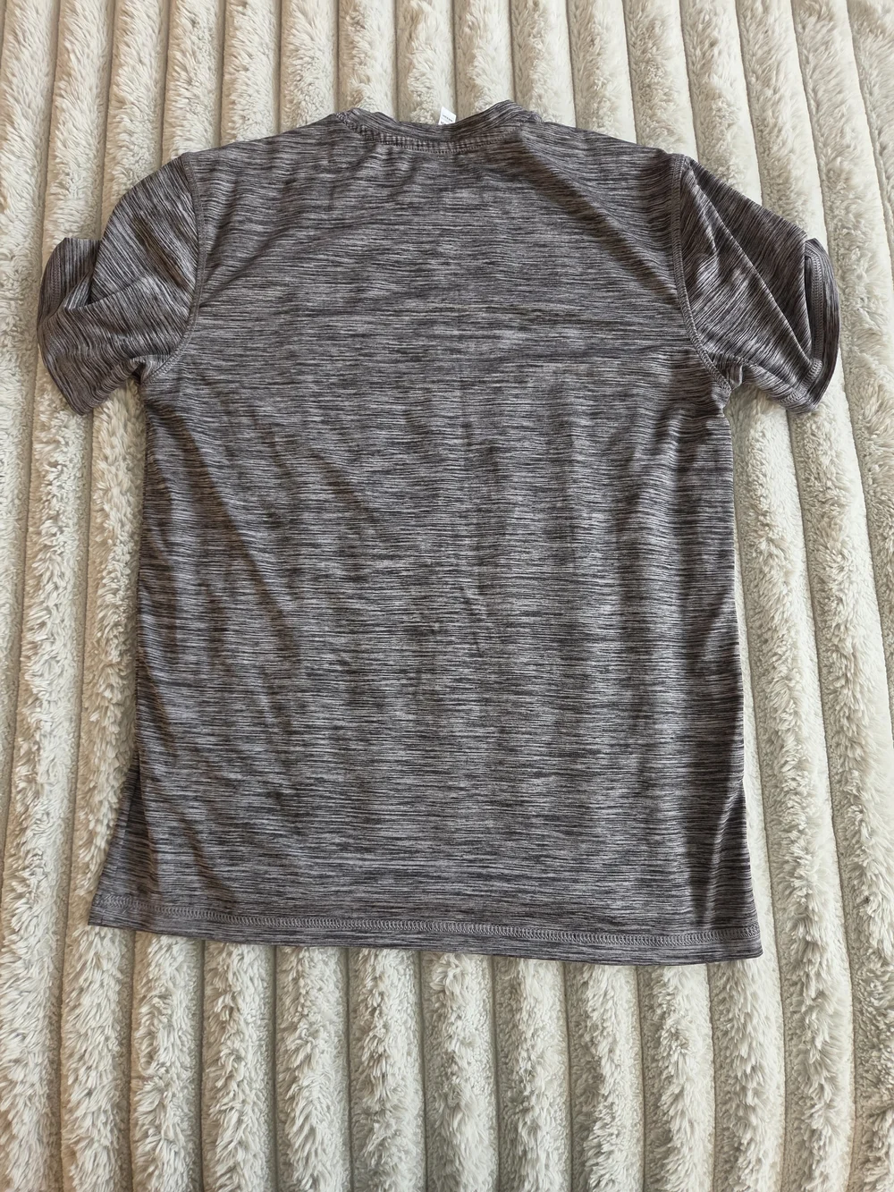 Adidas Men’s Grey Heather Short Sleeve Athletic Tee Mens Size Small
